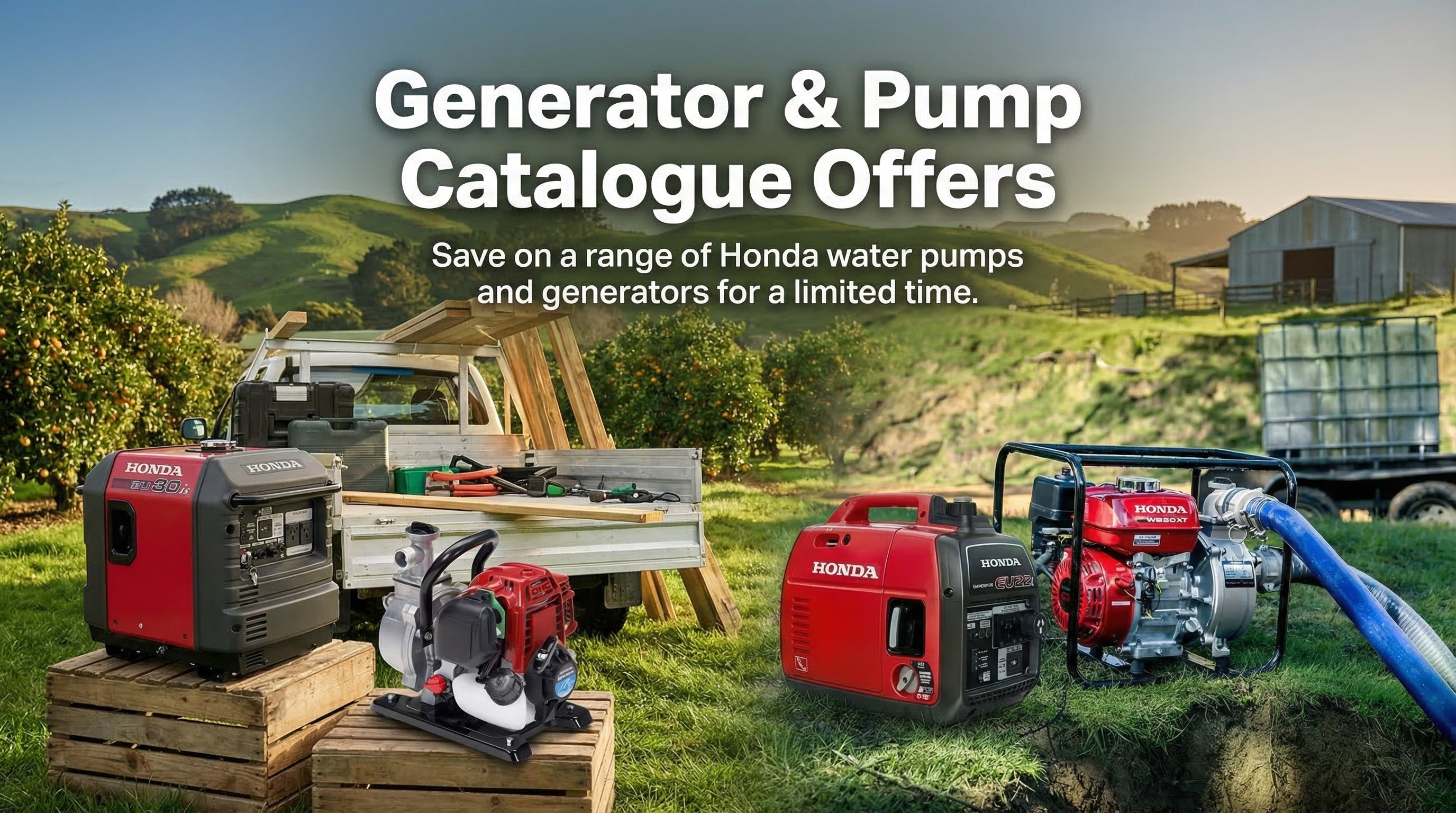 Generator and Pump Offers