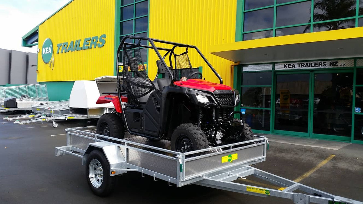 Kea K96ST Single Axle Heavy Duty Tipping Trailer