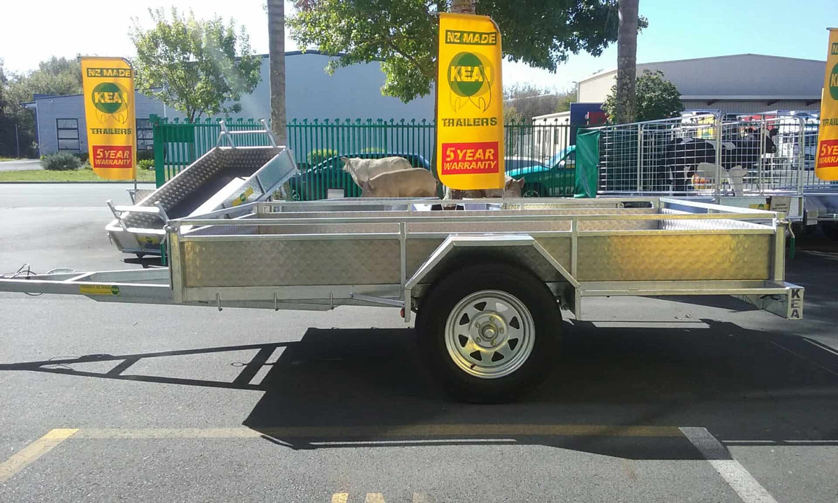 Kea K96ST Single Axle Heavy Duty Tipping Trailer