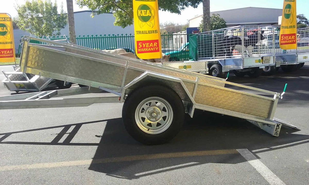 Kea K96ST Single Axle Heavy Duty Tipping Trailer