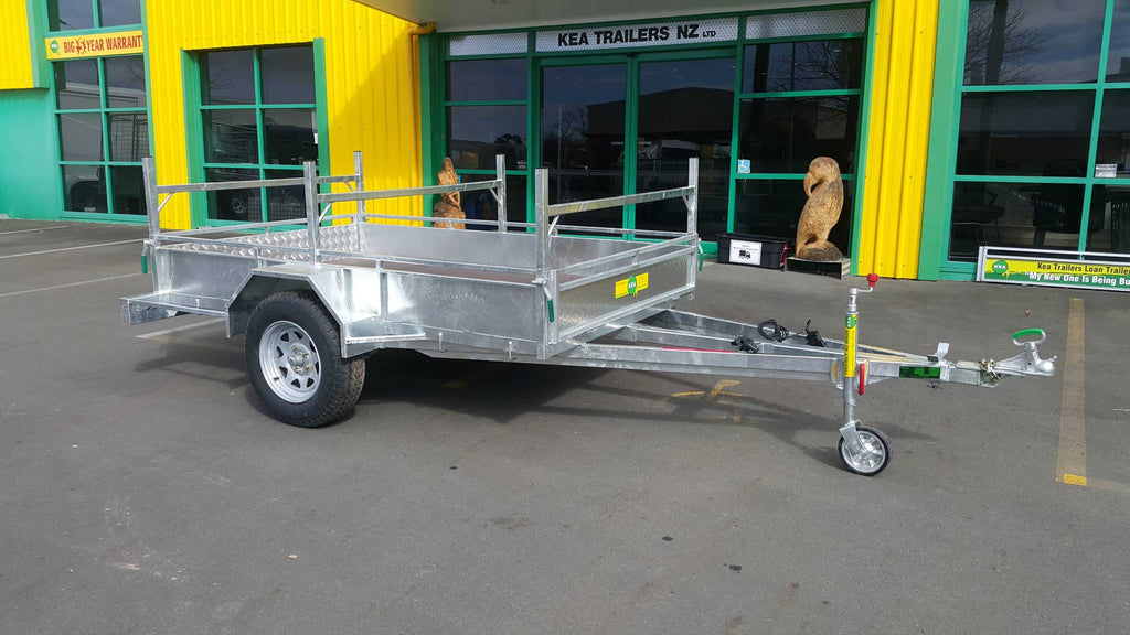 Kea K85SEXT.DB Single Axle Heavy Duty Trailer with Extendable Drawbar