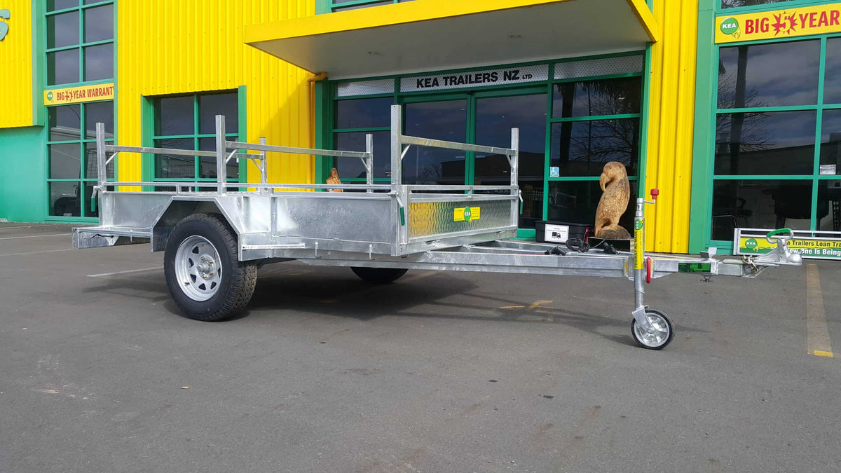 Kea K85SEXT.DB Single Axle Heavy Duty Trailer with Extendable Drawbar