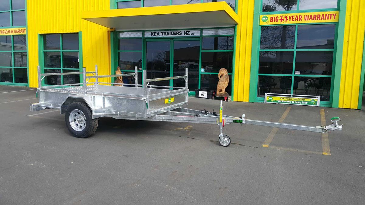 Kea K85SEXT.DB Single Axle Heavy Duty Trailer with Extendable Drawbar