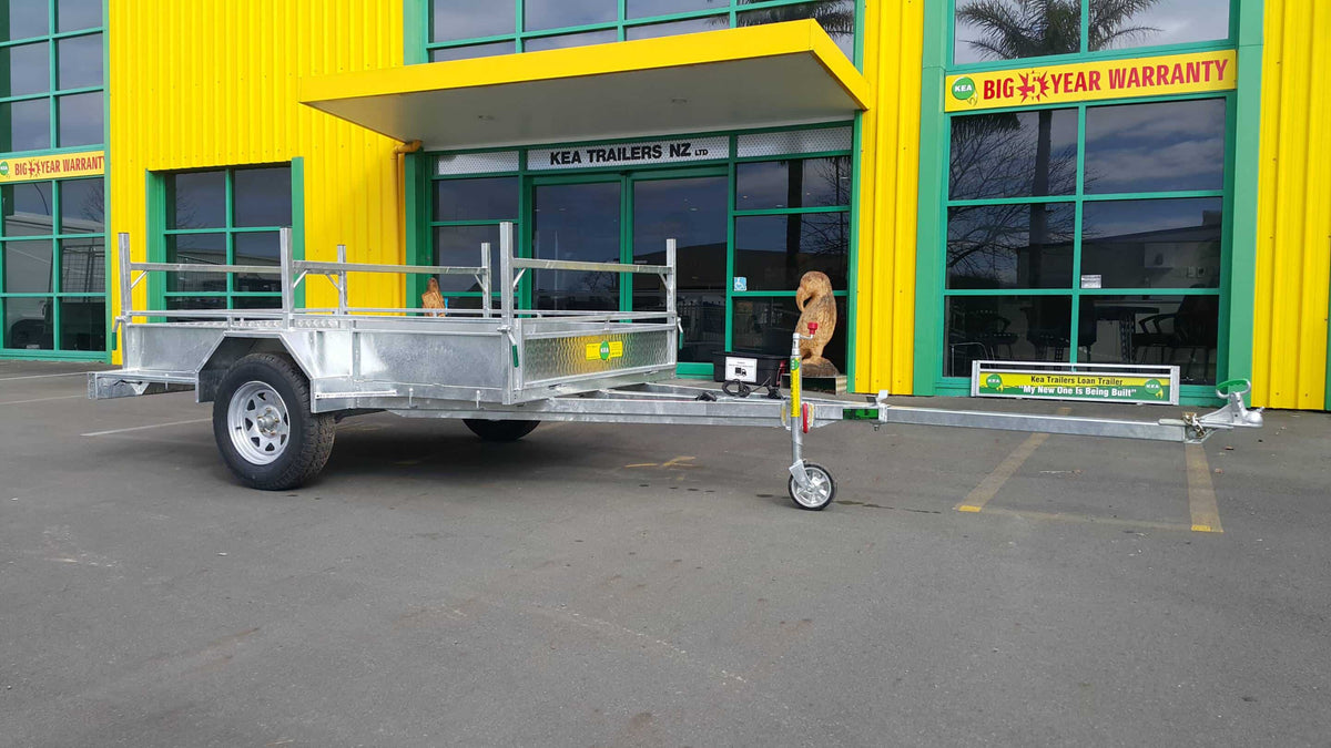 Kea K85SEXT.DB Single Axle Heavy Duty Trailer with Extendable Drawbar