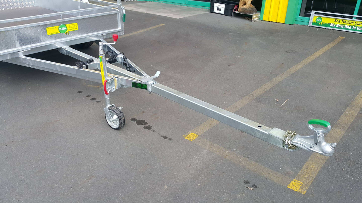 Kea K85SEXT.DB Single Axle Heavy Duty Trailer with Extendable Drawbar