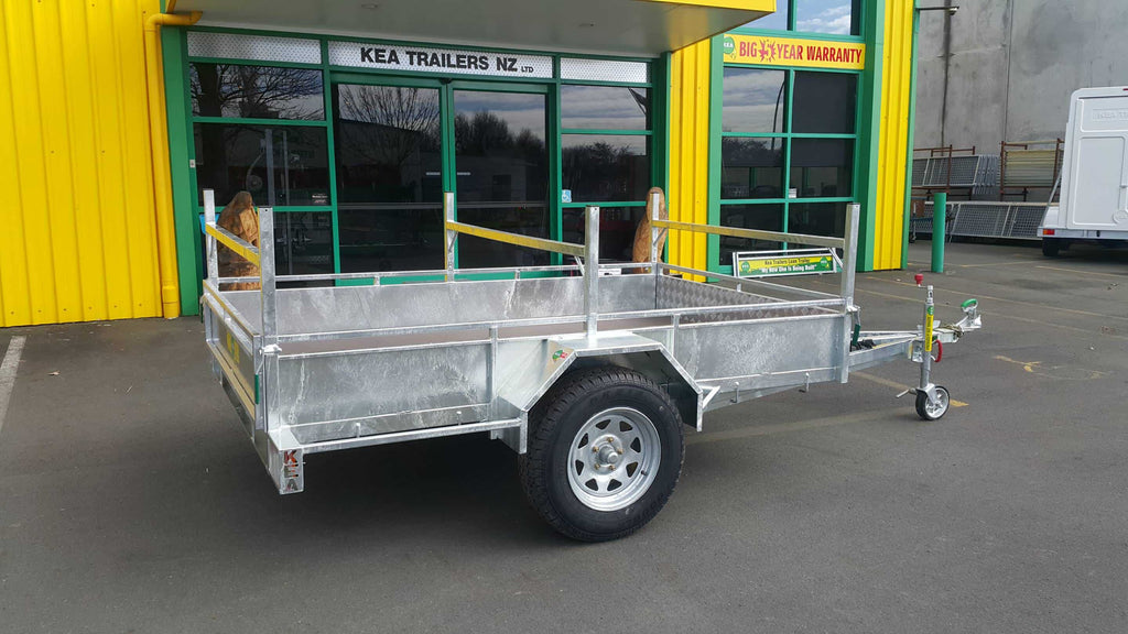 Kea K85SEXT.DB Single Axle Heavy Duty Trailer with Extendable Drawbar