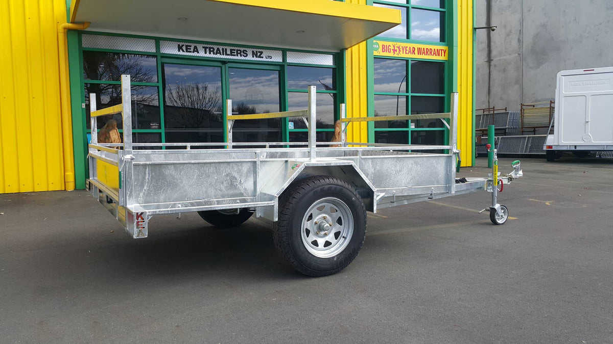 Kea K85SEXT.DB Single Axle Heavy Duty Trailer with Extendable Drawbar