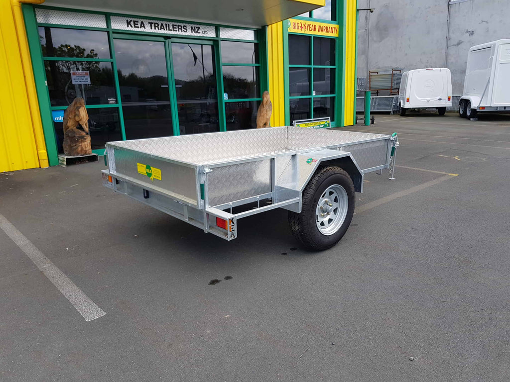 Kea K744T Single Axle Heavy Duty Tipping Trailer