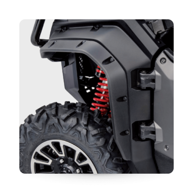 Pioneer 1000 Fender Flares