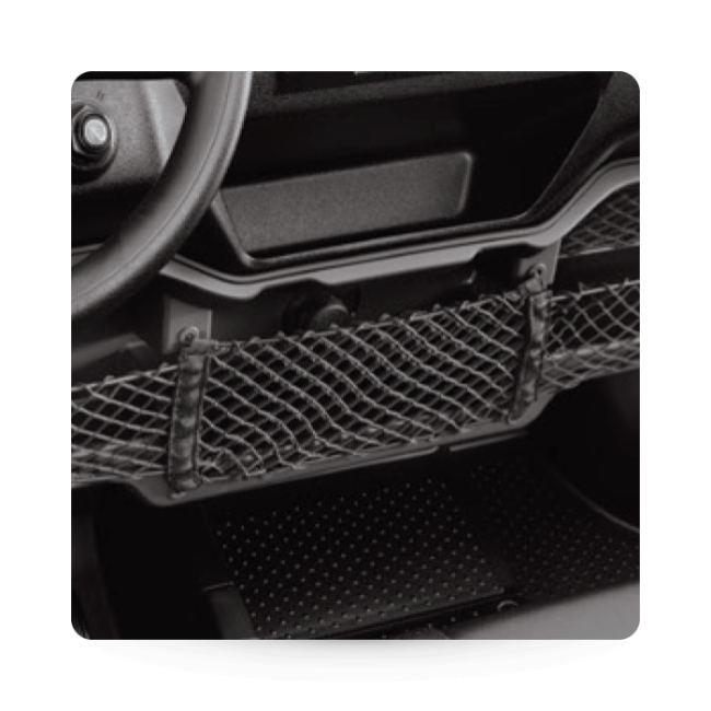 Pioneer 1000-3P/5P Under Dash Storage Pocket