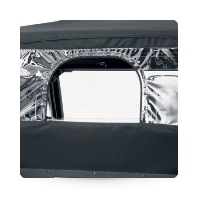 Pioneer 700 Fabric Mid/Rear Panel