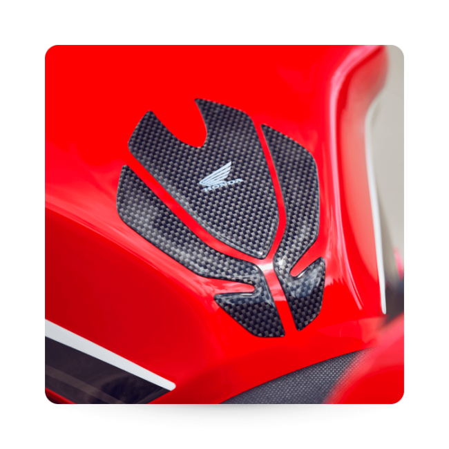CBR500R / CB500F / CB750 Tank Pad (Carbon-Fibre)