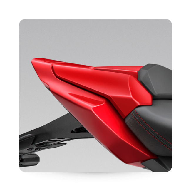 CBR650R Rear Seat Cowl - Grand Prix Red
