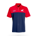 Honda hrc-navy-red-polo