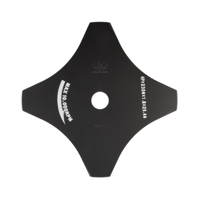 Honda 4-Tooth Metal Blade - Curved Cutting Edge (UMC and UMK)