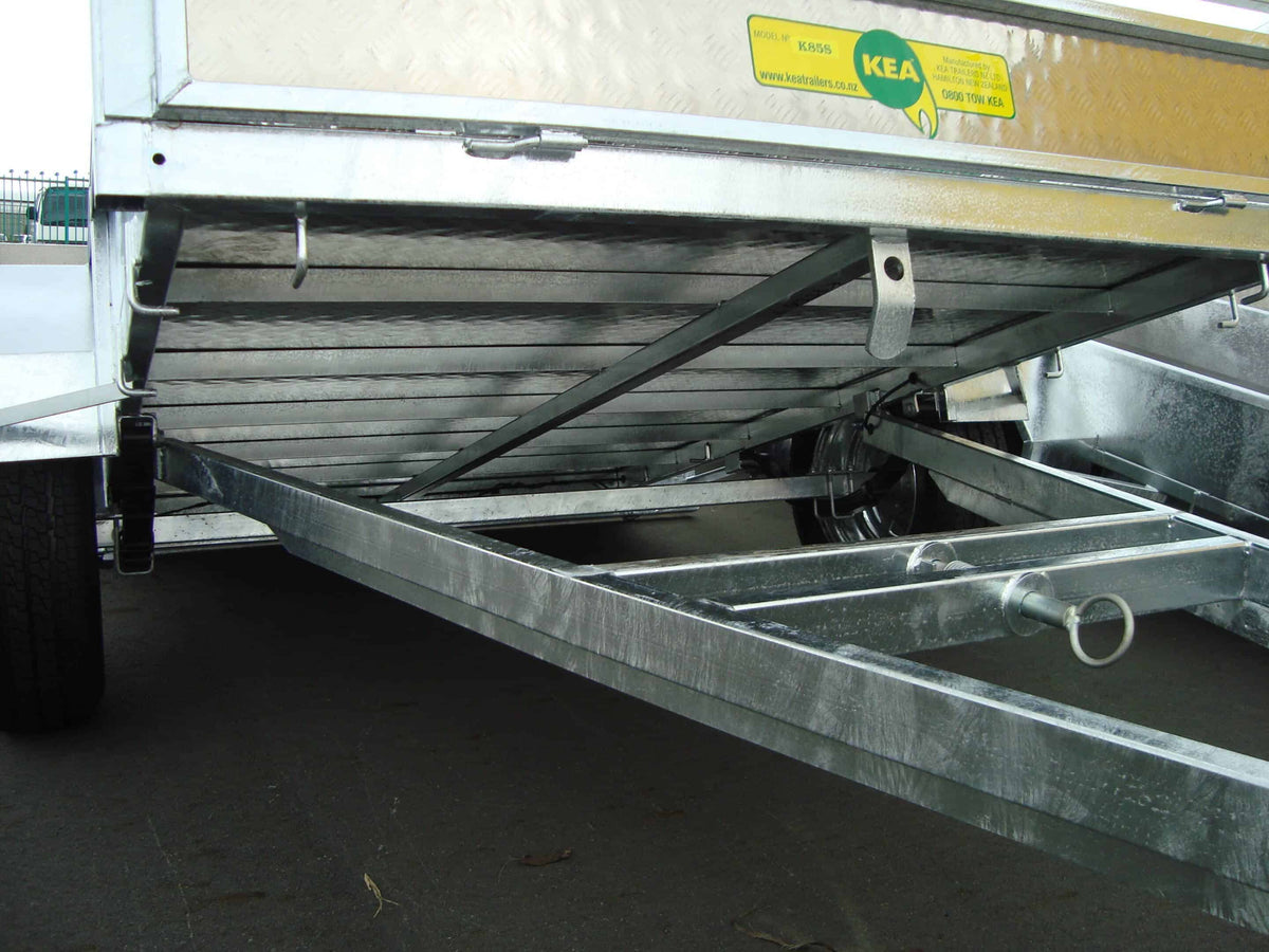 Kea K85ST Single Axle Heavy Duty Tipping Trailer