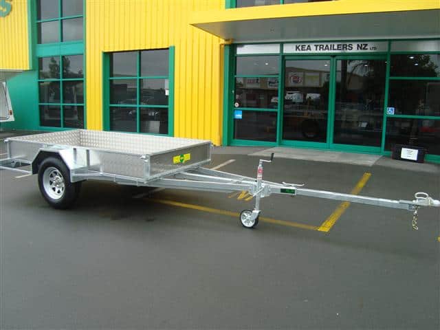 Kea K844XEXT.DB Single Axle Heavy Duty Trailer with Extendable Drawbar