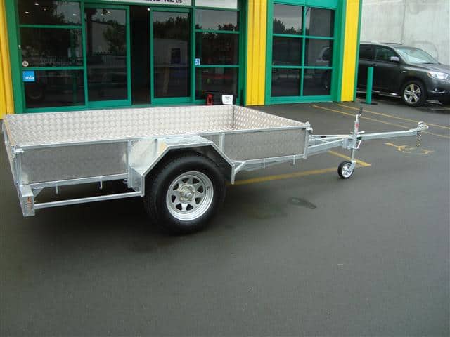 Kea K844XEXT.DB Single Axle Heavy Duty Trailer with Extendable Drawbar