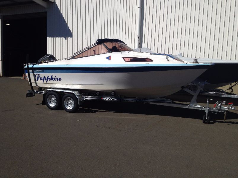 DMW Premier 585 & 585T Boat Trailer