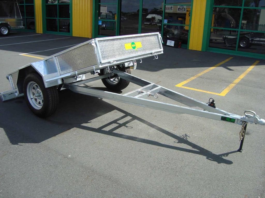 Kea K744T Single Axle Heavy Duty Tipping Trailer