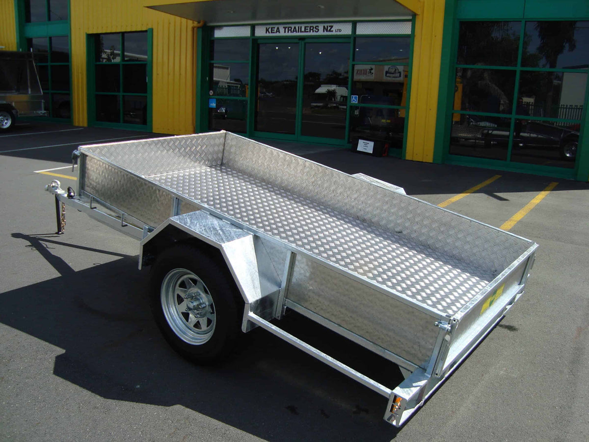 Kea K844T Single Axle Heavy Duty Tipping Trailer