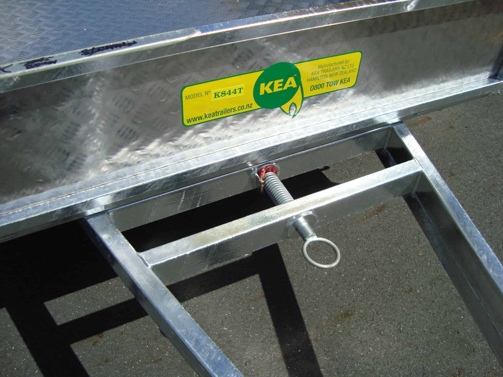Kea K844T Single Axle Heavy Duty Tipping Trailer
