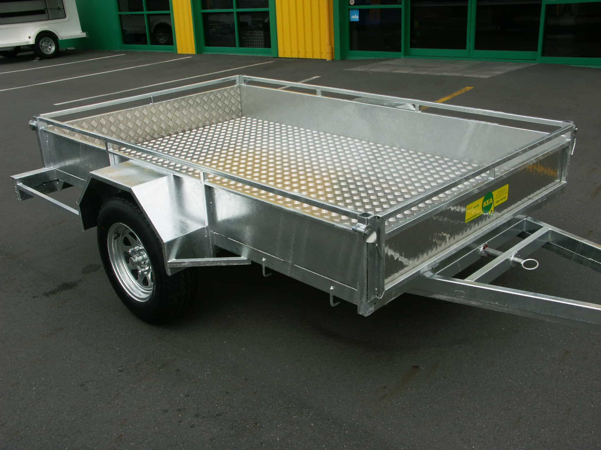 Kea K85ST Single Axle Heavy Duty Tipping Trailer