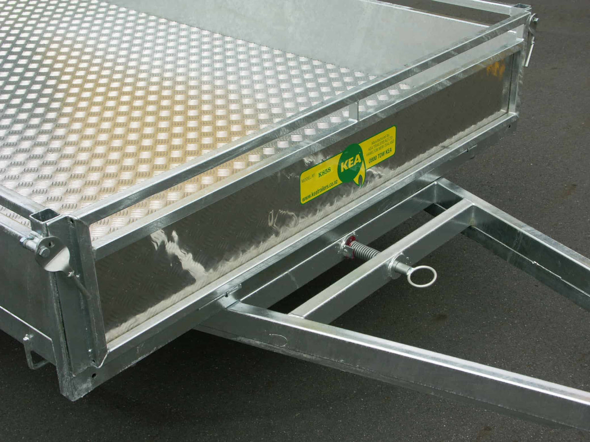 Kea K85ST Single Axle Heavy Duty Tipping Trailer