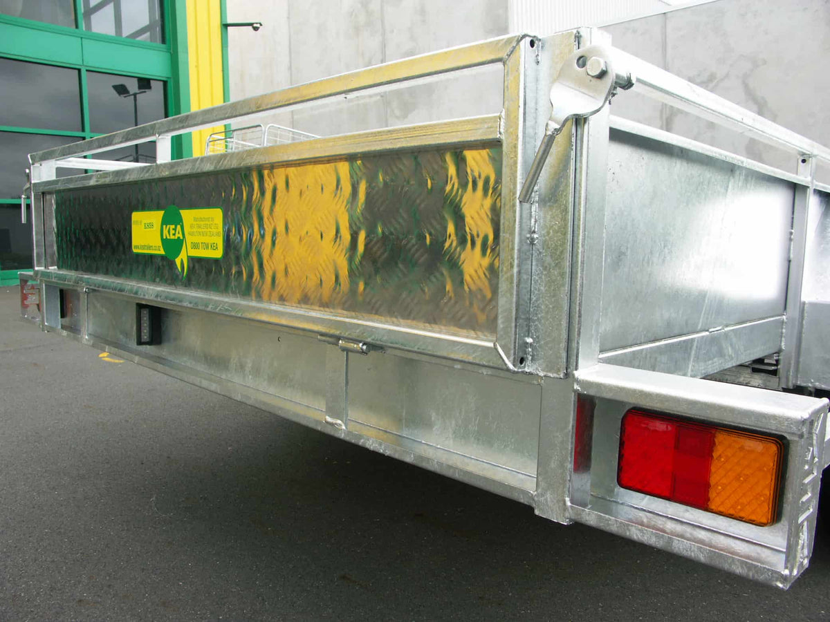 Kea K85ST Single Axle Heavy Duty Tipping Trailer