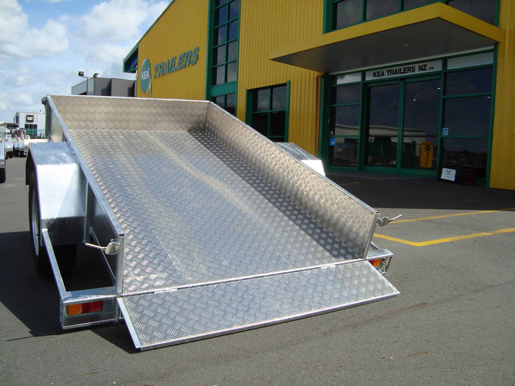 Kea K85ST Single Axle Heavy Duty Tipping Trailer