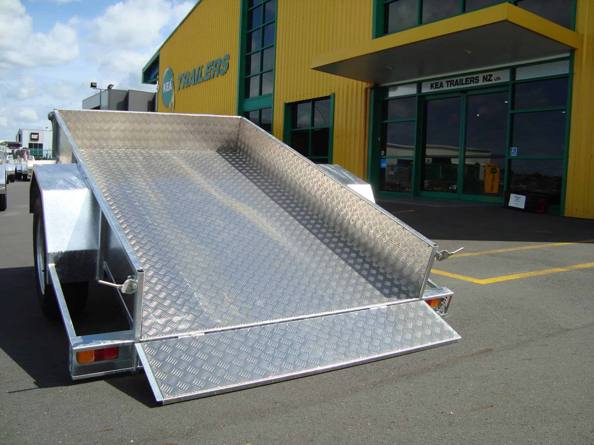 Kea K85ST Single Axle Heavy Duty Tipping Trailer