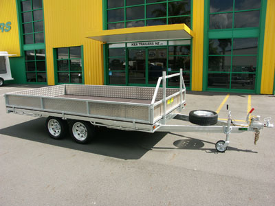 Kea KC1268 Flat Deck Tandem Trailer
