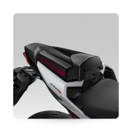 Honda CB750 Hornet Seat Cowl Red on Black