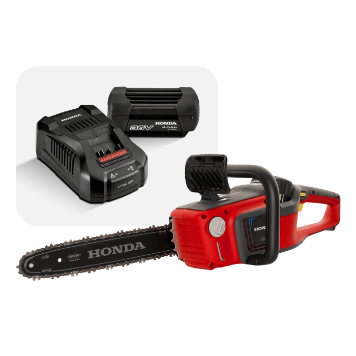 Honda HHC36BXB Battery Chainsaw Kit (Includes 4Ah Battery & Charger)