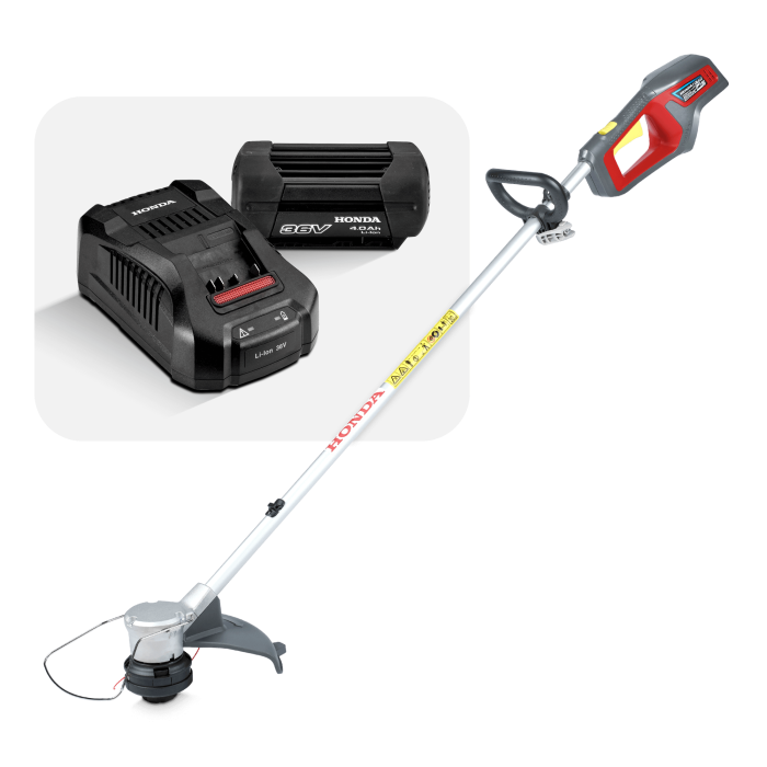 Honda HHT36BXB Battery Lawn Trimmer Kit (Includes 4Ah Battery & Charger)