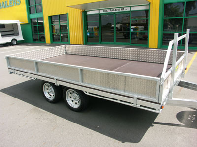 Kea KC1268 Flat Deck Tandem Trailer