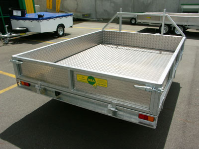 Kea K86FD Flat Deck Trailer