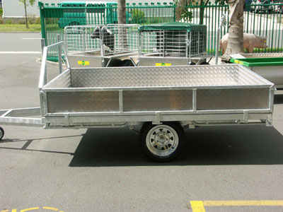 Kea K86FD Flat Deck Trailer