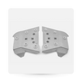 Honda Pioneer 1000 Aluminum A-Arm Guards (Rear)